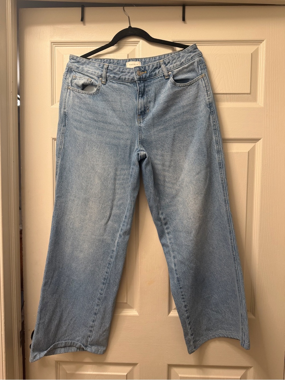PacSun Light Blue Wide-Leg Jeans